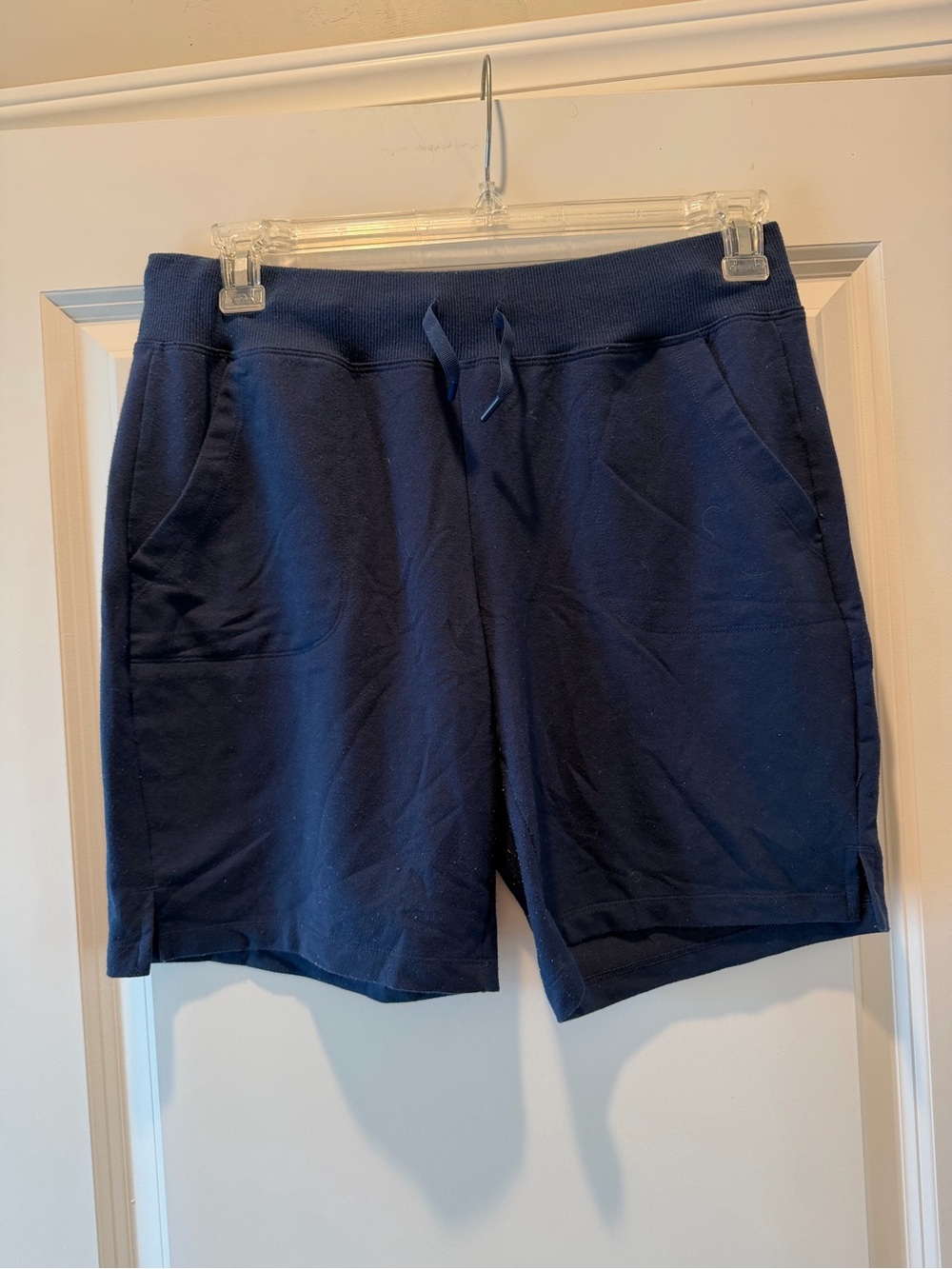 Athletic Works Women's Navy Athletic Drawstring Shorts